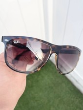 New Ray Ban Boyfriend RB4147 4147 Havana Brown Gradient Lens Size 60/15