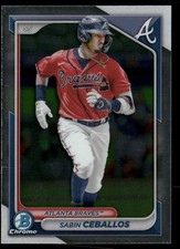 2024 Bowman #BCP-130 Sabin Ceballos Chrome Prospects