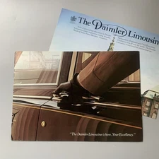 Daimler Limousine 1973-74 UK Brochure & Spec Sheet
