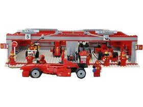 LEGO&reg; Racers 8144-2 Ferrari 248 F1 team (Raikkonen edition)