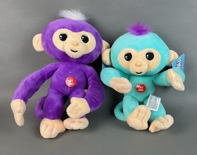 New Fingerlings Small 9&rdquo; Plush Black Monkey Toy Lot Of 5 No Sound