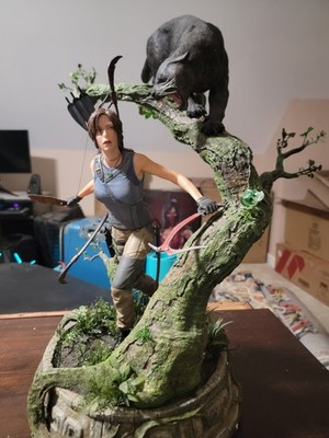 WETA 1/4 Shadow of the Tomb Raider Lara Croft Statue Action Figures Deluxe Ver.