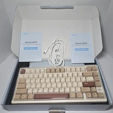 Womier RD75 75% Wireless Mechanical Gaming Keyboard Full Aluminum USB Bluetooth 