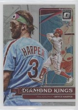 2022 Panini Donruss Optic Diamond Kings Holo Prizm Bryce Harper #17 1v1
