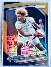 2025 WNBA Prizm Black and Gold 🏆 NaLYSSA SMITH #119 Aces SSP 4/5 🔥