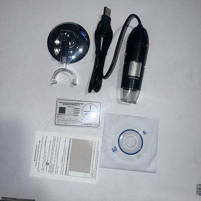 USB Digital Microscope Magnifier Camera w/ Stand & Driver Brand New In Box