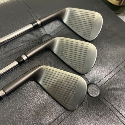 Miura Forged Wedge Set 8-9-P 3 Clubs Dynamic Gold X100 Steel Shaft Black Finish - Picture 5 of 13