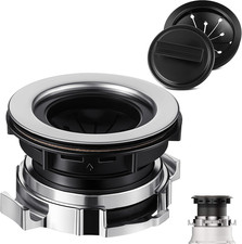 4.48" Diameter Garbage Disposal Sink Flange Kit with Garbage Disposal Stopper an