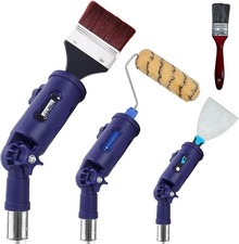 Multi-Angle Paint Brush Extender Holder - Extension Pole Attachment for Paint B