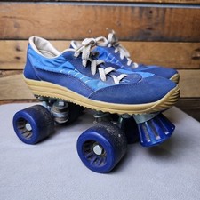 Vintage 60s/70s NASH CRUISERS Adidas Roller Skates Size 5, 9.5"