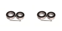 Maxgear 2X Radnabe Radlagersatz Hinten FüR Suzuki Alto Swift I Daewoo Tico HA11