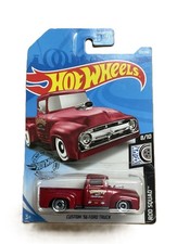 2019 Hot Wheels Custom 56 Ford Truck Red Kroger Exclusive Rod Squad 2019 Hot Wheels Custom 56 Ford Truck Red Kroger Exclusive Rod Squad