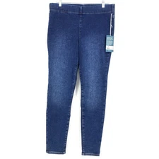 Jag Jeans Women's Size Large Forever Stretch Pull On High Rise Jegging Denim NEW