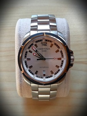 CERTINA 1888 - DS FURIOUS - Herren-Quarzuhr, Sapphire-Glas / 10 ATM Wasserdicht.