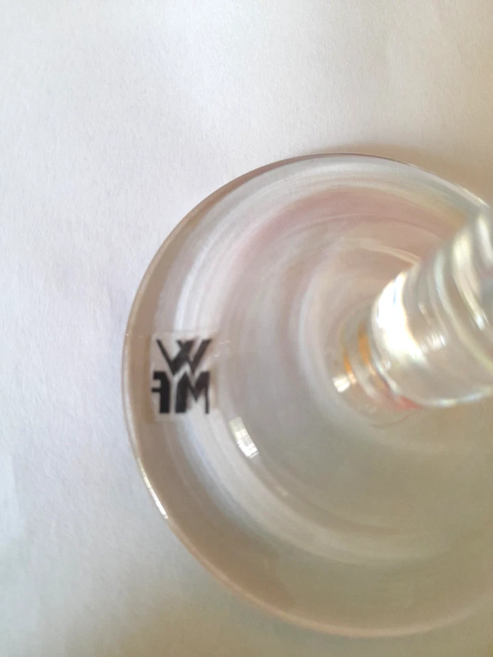 2 x WMF Sektflöte / Sektglas – „Fürst von Metternich“ mit WMF Aufkleber TOP  - Bild 4 von 4