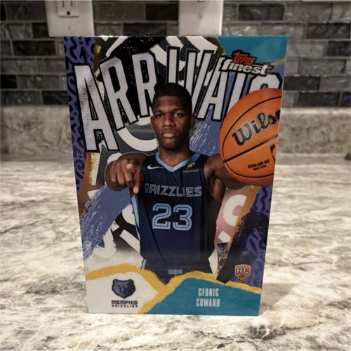 Cedric Coward – 2025-26 Topps Finest Basketball · Arrivals #A-11 Cedric Coward