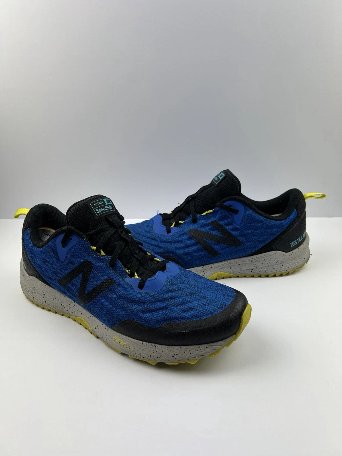 New Balance Nitrel v3 SpeedRide Terrain Trail Running Shoes Men Size 11 Blue