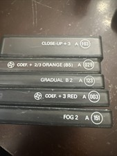 Vintage Cokin Filter Lot of 5 Filters for Film Camera