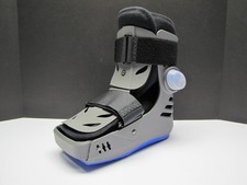 Apollo Aircast Pneumatic Air CAM Walker Boot L or R Short Medium Blue