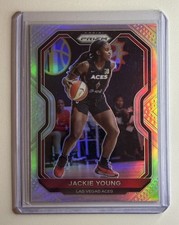 Panini WNBA Prizm Jackie Young Silver Prizm Las Vegas Aces