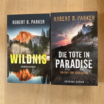 2x Robert B. Parker, Wildnis + Die Tote in Paradise, Krimi, Edition Nova