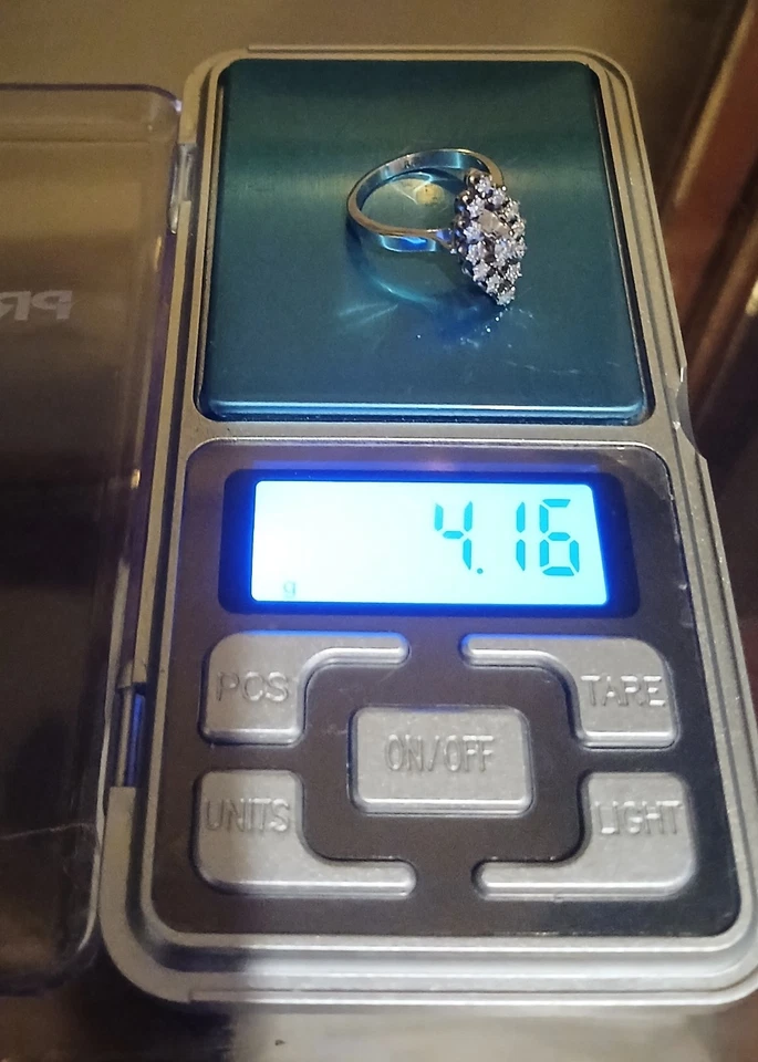 Ancienne Bague or 18 carats et Diamant 4,16 gr - Photo 2/4