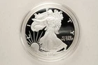 NobleSpirit GEM BU 2007 W American Silver Eagle PROOF 1oz .999 w Box & CoA