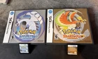 Pokemon HeartGold/SoulSilver US CIB Combo AUTHENTIC Nintendo DS Tested Working