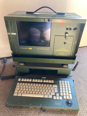 Bundeswehr Computer Rechner XK-852 XK-859 T-41 MCR-400 mit Festplattengehäuse