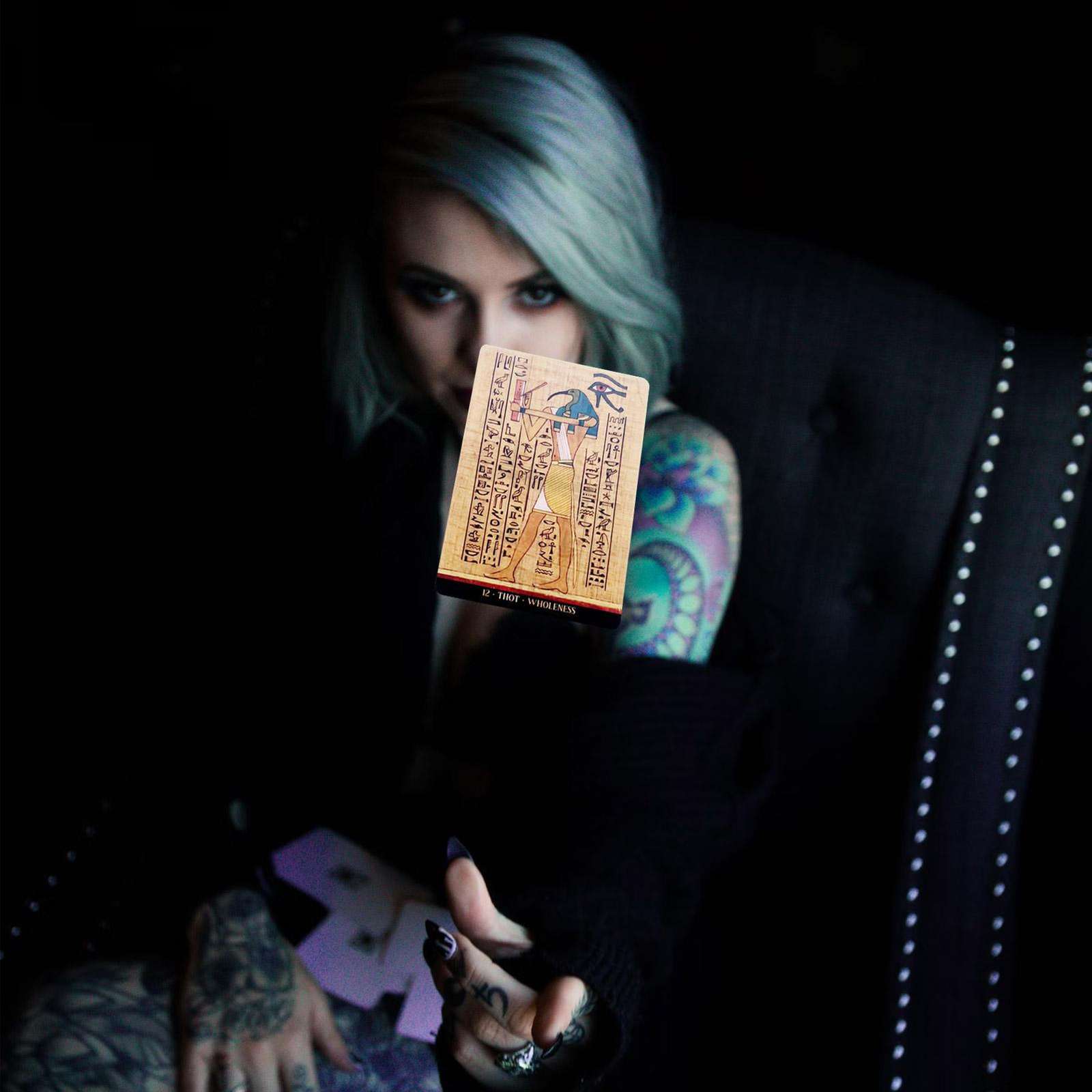 EGYPTIAN GODS ORACLE CARDS  Tarot Card Spirituality Oracle Deck Classical Board 