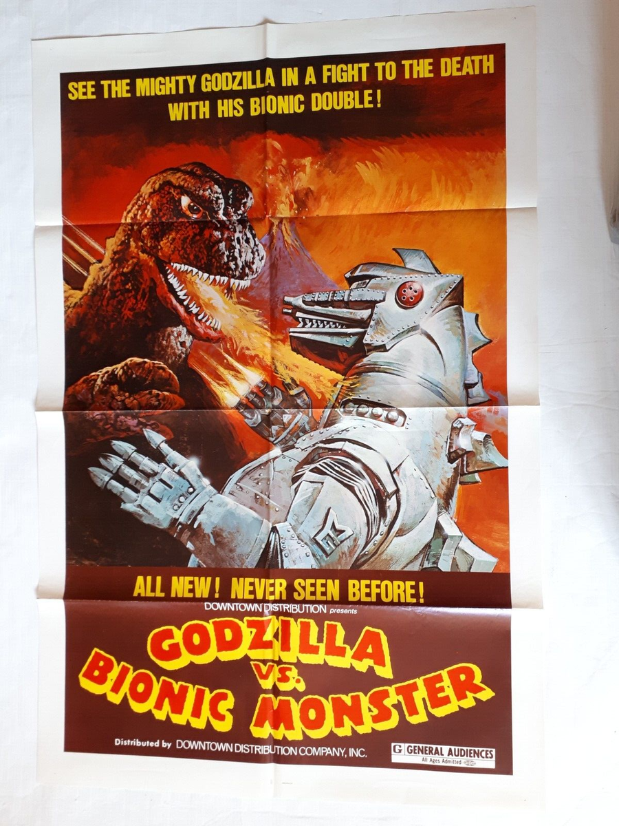 Affiche Gojira Tai Mekagojira Godzilla Vs Bionic Monster 1974