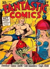 Cover of Fantastic Comics #7