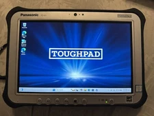 Panasonic Toughpad FZ-G1 i5-6300U 2.4GHz 8GB Low Hours 256GB SSD 11 Pro LTE