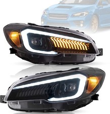 LED Headlights For 2015-2021 Subaru WRX /WRX STI Dynamic Animation Front Lamp