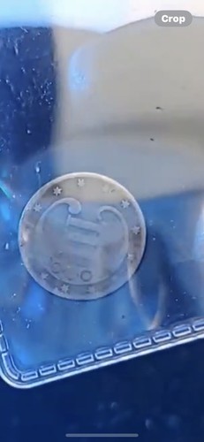1851-1853 Three 3 Cent Silver Trime 3CS- Type 1, About Good Details - Picture 2 of 2