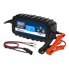 Sealey Compact Battery  Auto Smart Charger & Maintainer 4A 6/12V AUTOCHARGE400HF