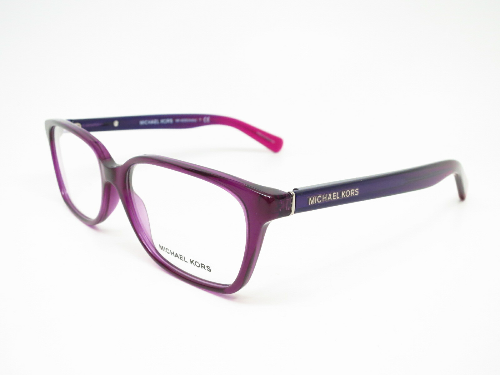 michael kors purple eyeglasses