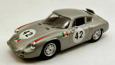 1962 Porsche Abarth #42 6th Targa Florio H. Herrmann / H. Linge 1:43 Model
