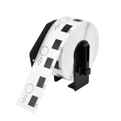 10Rolls 1200 Round White Paper Label DK-1219 for Brother QL-1100 Diameter 12mm - Picture 5 of 24