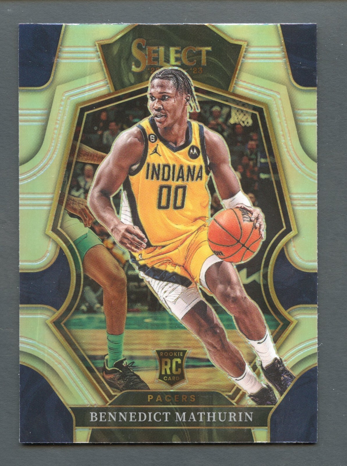 Select Silver Prizm Bennedict Mathurin Rookie 2022 Panini Premier Level #182 RC