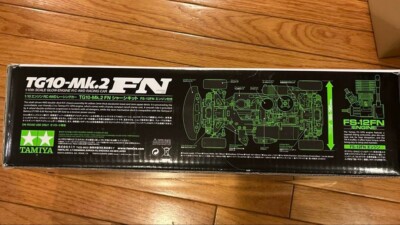 Tamiya Tg10-Mk.2 FN Racing Chassis Kit 1/10 scale FS-12FN Engine R