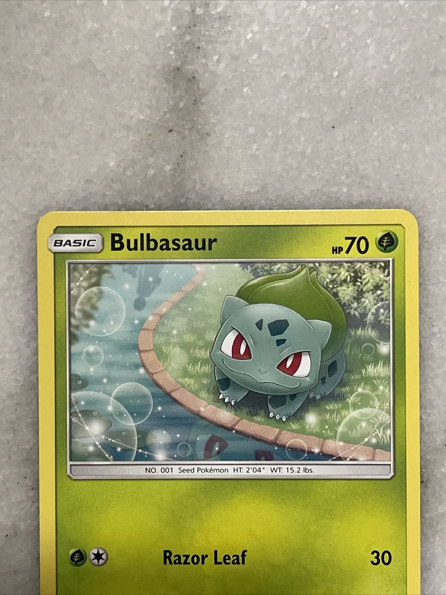  Pokemon - Bulbasaur - 1/73 - Common - Sun & Moon: Shining  Legends : Toys & Games