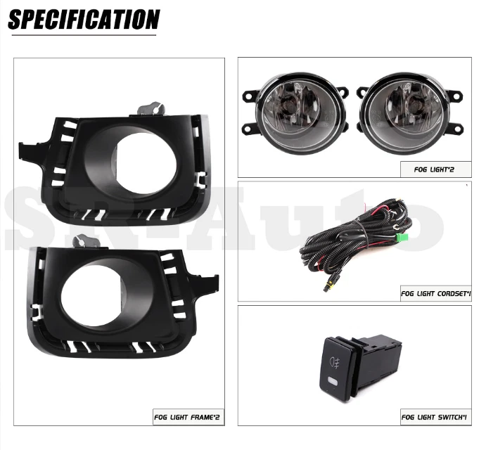 Indicador de faro antiniebla luz blanca fría para Toyota Prius 12-15 base enchufable izquierda delantera Foto 2 de 4