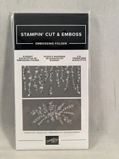 ELEGANT EUCALYPTUS 3D Embossing Folder Stampin Up  New
