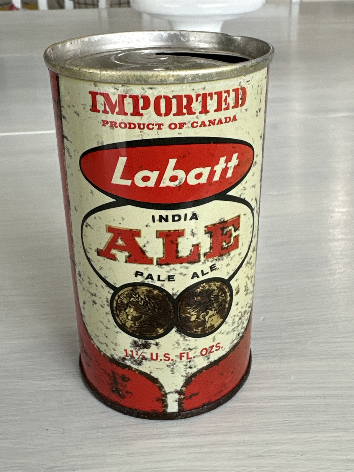 Antique Beer Biere Pale Ale Can Labatt India Ale Canada eBay
