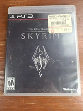 Elder Scrolls V Skyrim (PS3 PlayStation 3) Complete w/ Manual + Insert CIB