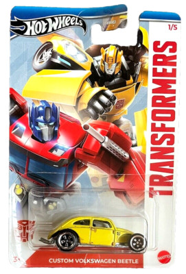Hot Wheels VW Custom Volkswagen Beetle Transformers 1/5 1:64 Modellauto Käfer