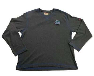 Izod Collegiate UF Florida Gators Gray Long Sleeve Thermal Shirt Size  2X