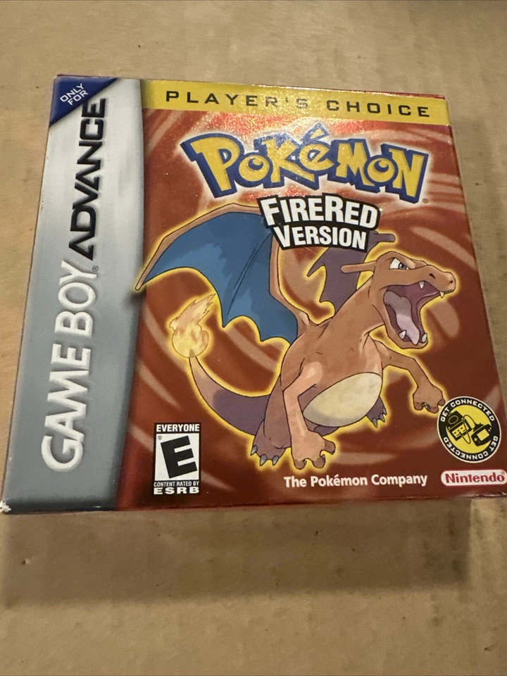 Game Boy Advance GBA Player’s Choice Pokémon Fire Red Version 2004 CIB Authentic - Image 4 of 4