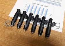 6x Fi114961 60lb 650cc Siemens Deka Fuel Injectors Flow Tested Cleaned 6x Fi114961 60lb 650cc Siemens Deka Fuel Injectors Flow Tested Cleaned